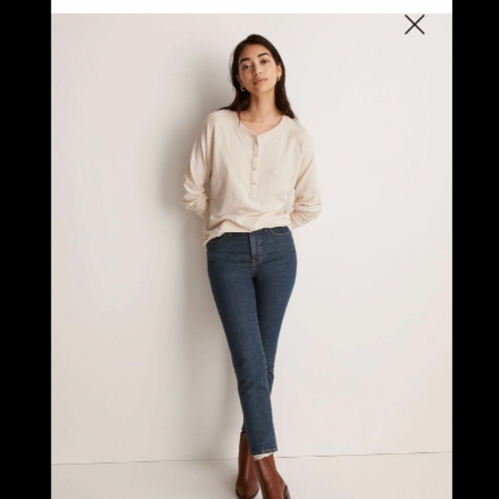 NEW Madewell Perfect Vintage Jean in Haight Wash - Size 31